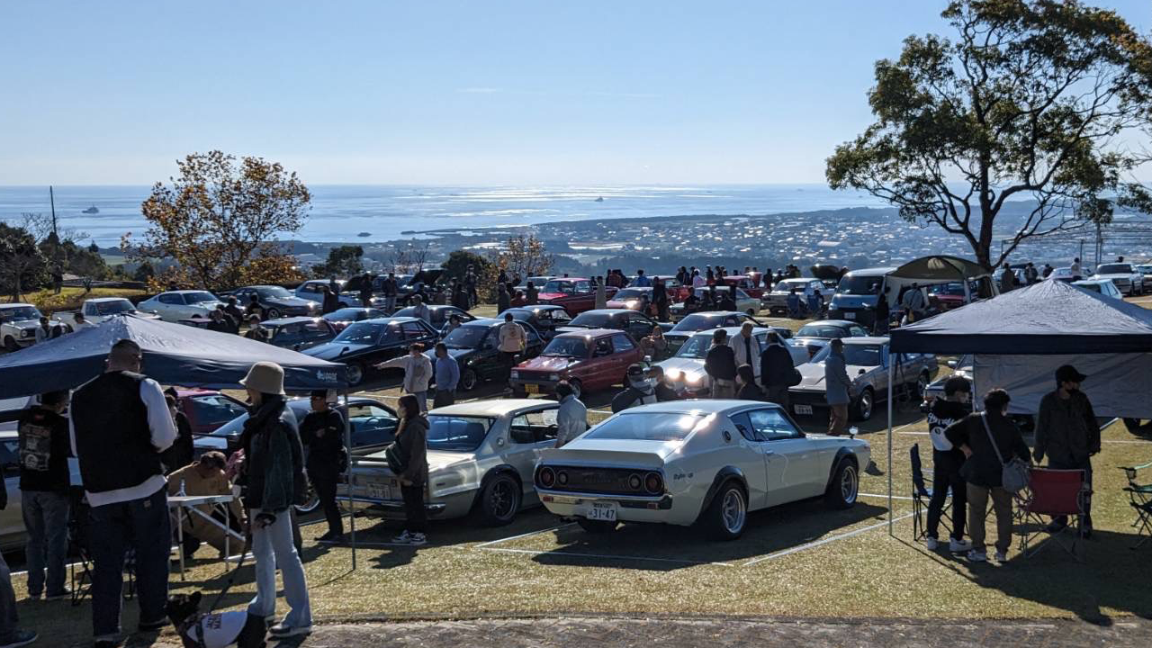 旧車の祭典カーフェスタ宮崎in都農