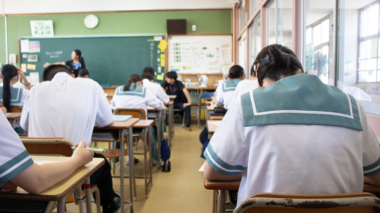 生目中学校 キャリア学習
