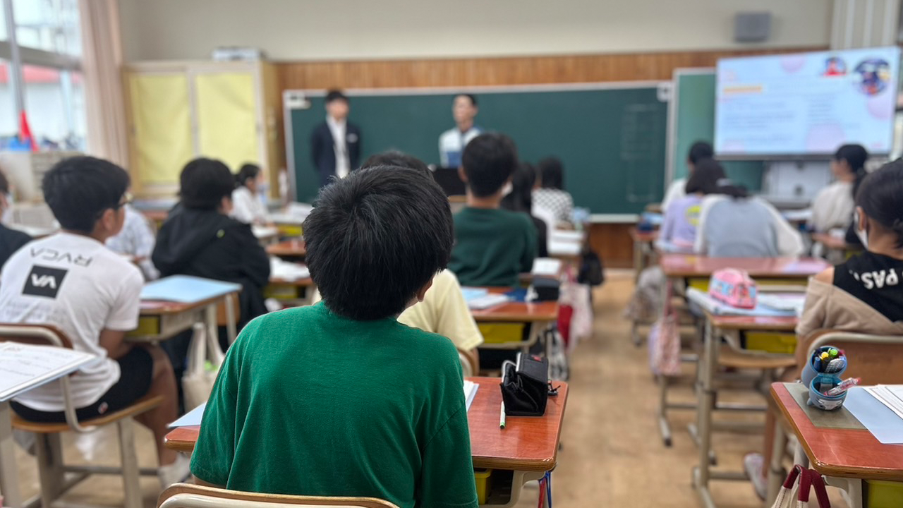 木脇小学校 職業講話