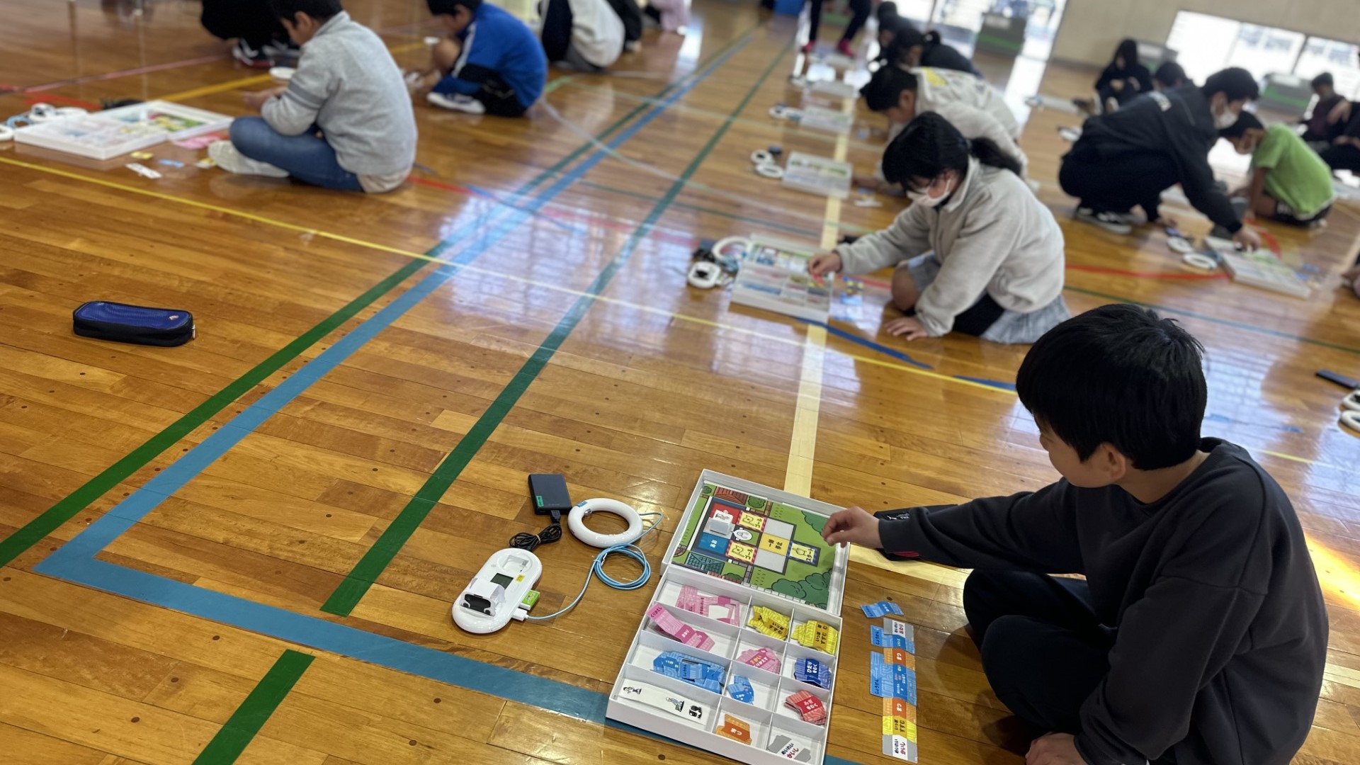 穂北小学校　　　　　　　　　　　　未来モビリティプログラミング教室　　　　　(トヨタ未来スクール)