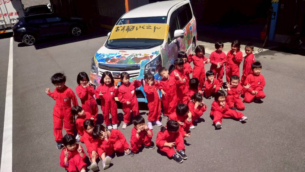 石井記念尾鈴保育園　総合物流センター見学
